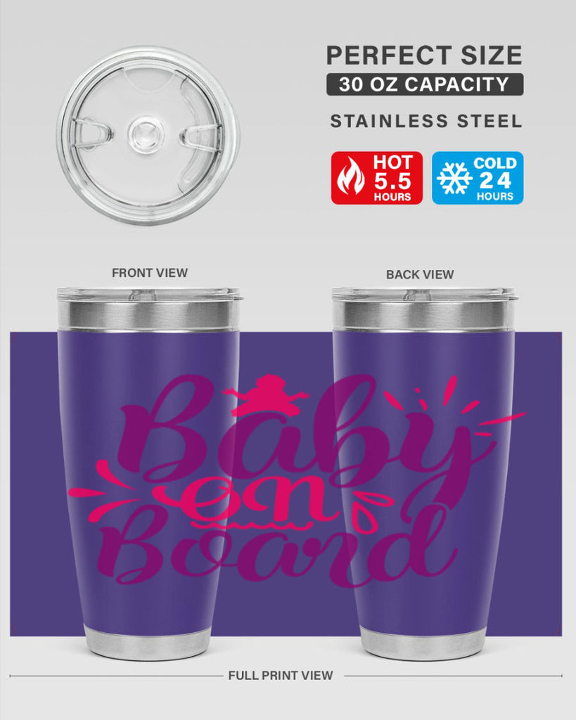 Baby On Board Style 289#- baby- tumbler