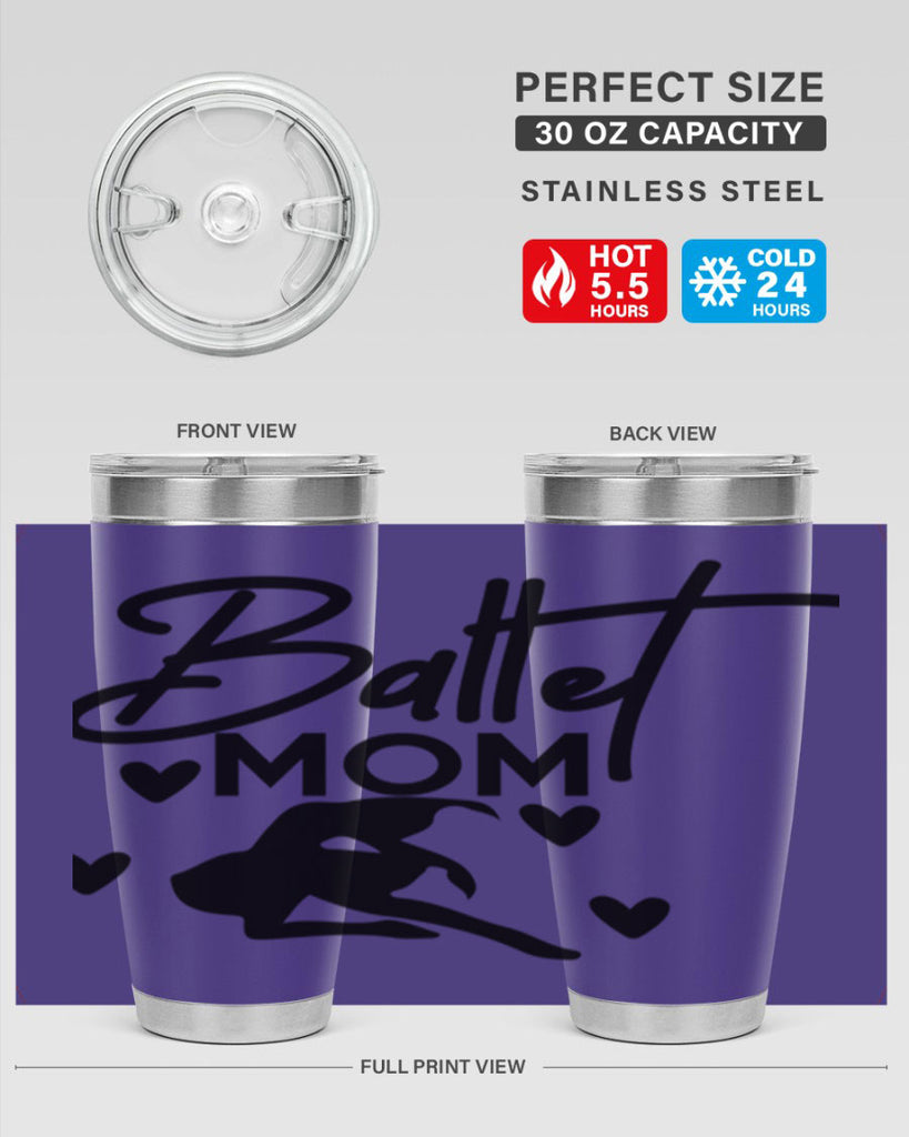 Ballet Mom 10#- ballet- Tumbler