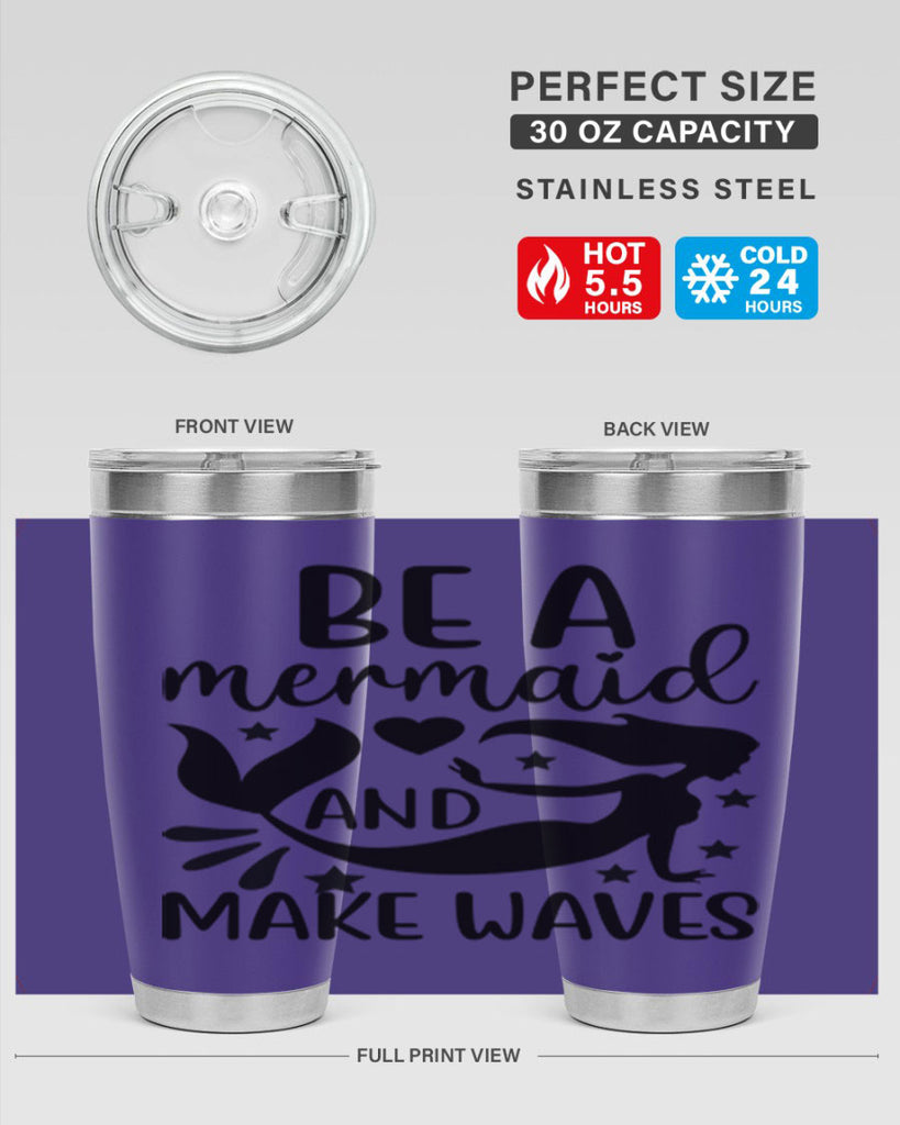 Be a mermaid and make 54#- mermaid- Tumbler