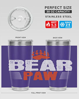 Bear paw 4#- Bears- Tumbler