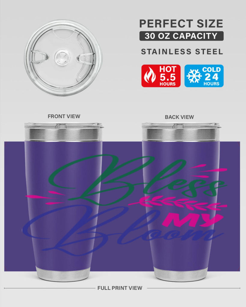 Bless My Bloom 37#- spring- Tumbler