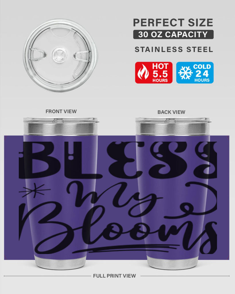 Bless My Blooms  63#- spring- Tumbler