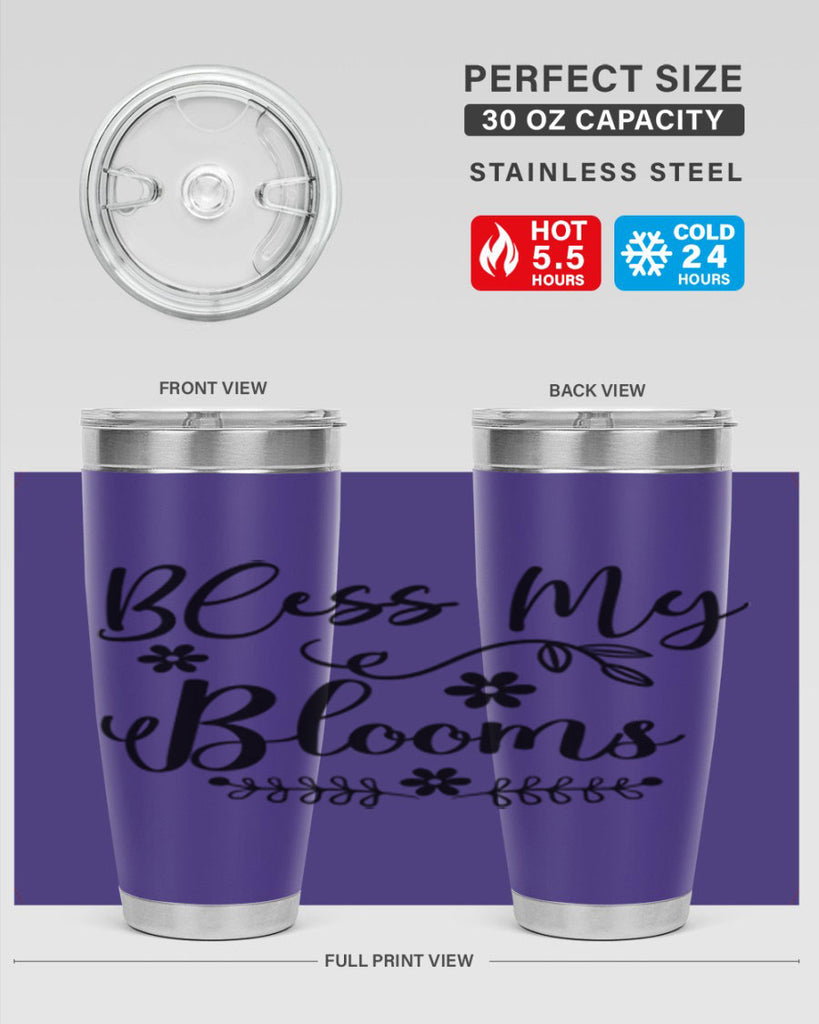 Bless My Blooms 45#- spring- Tumbler