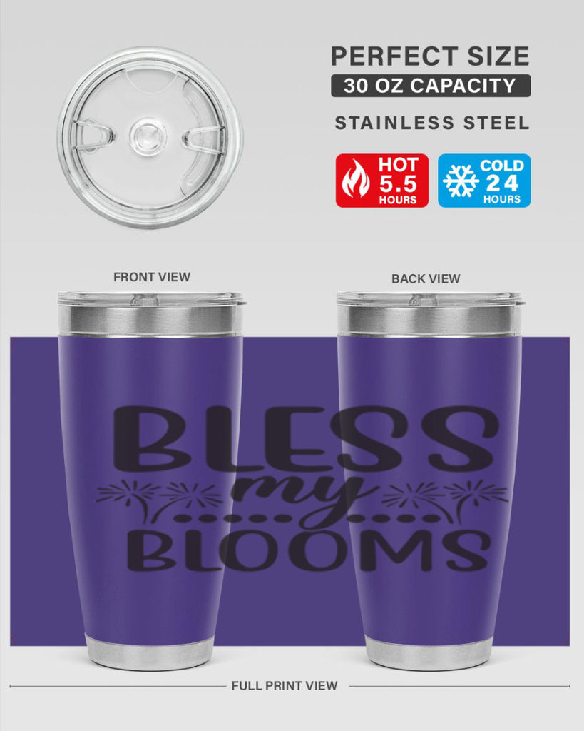 Bless my blooms 39#- spring- Tumbler