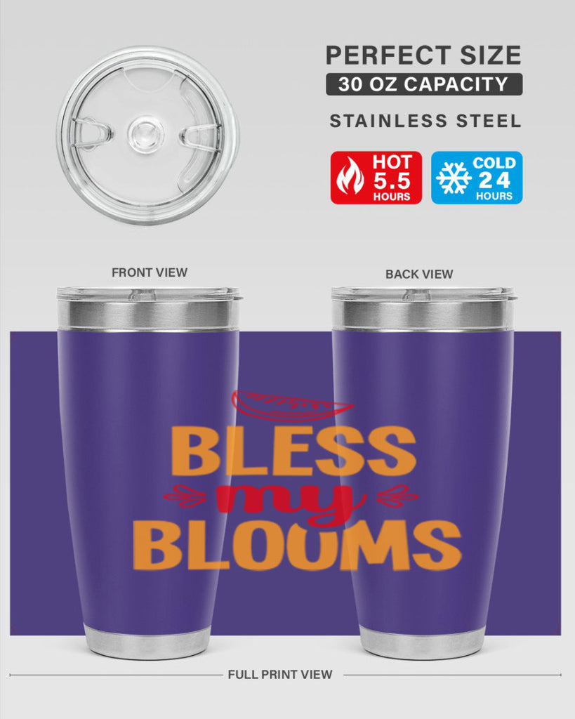 Bless my blooms 41#- spring- Tumbler