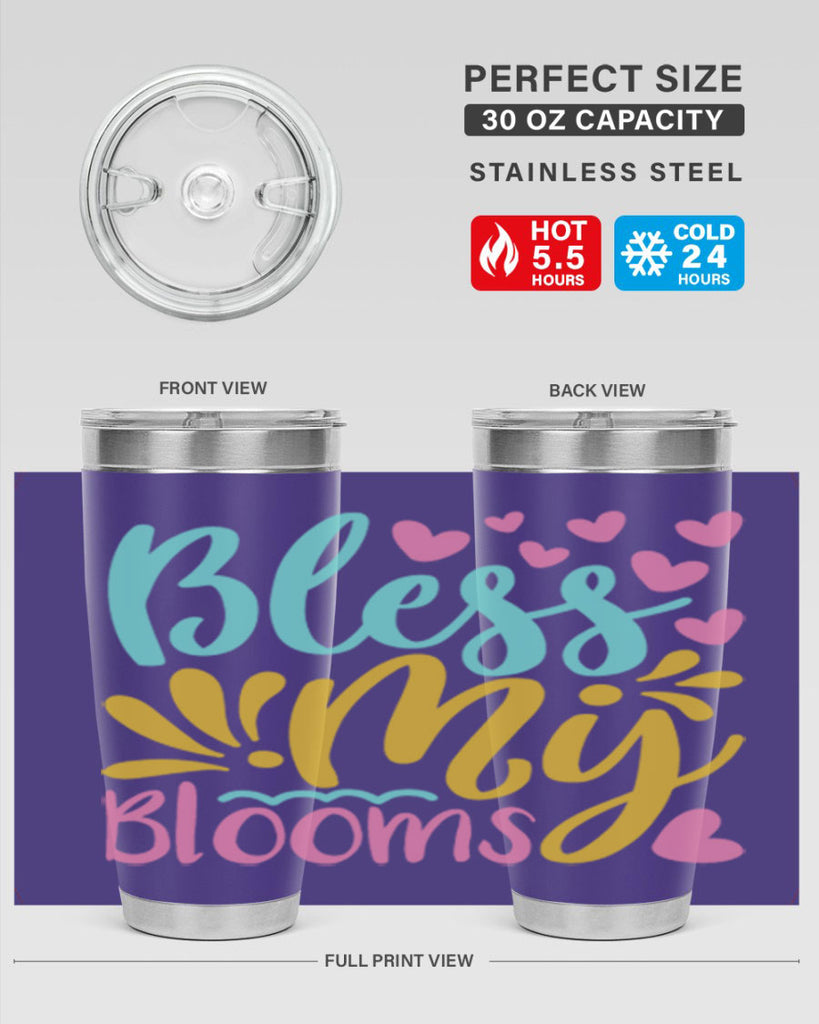 Bless my blooms Style 69#- summer- Tumbler