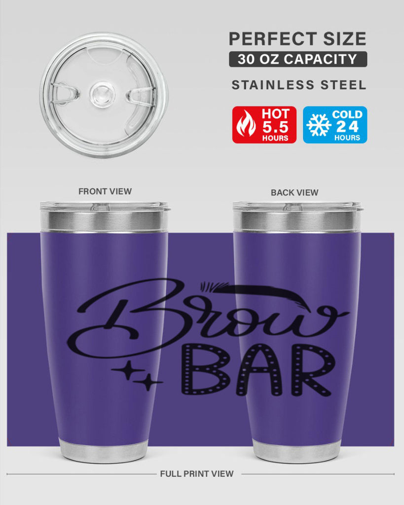 Brow Bar Style 125#- make up- Tumbler