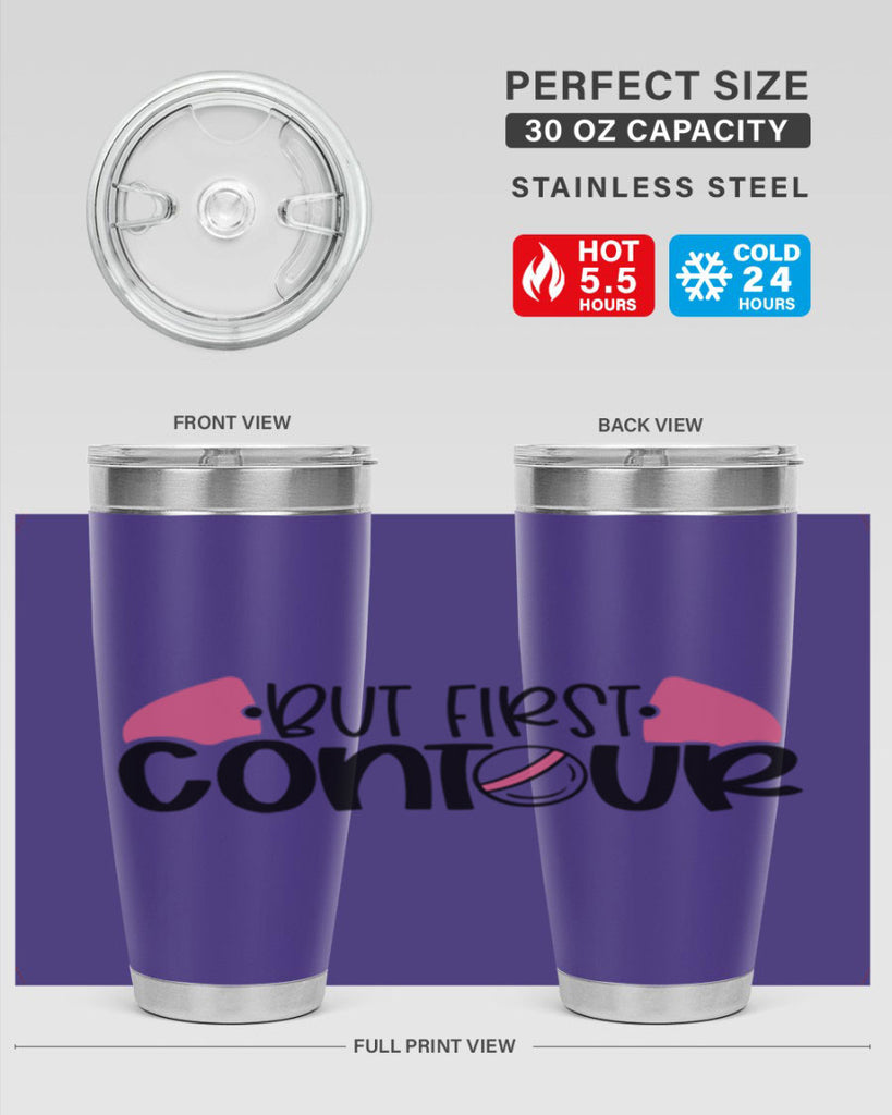But First Contour Style 121#- make up- Tumbler
