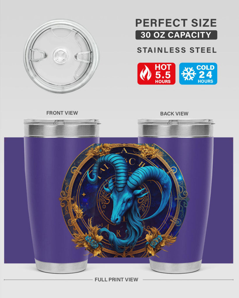 Capricorn 181#- zodiac- Tumbler
