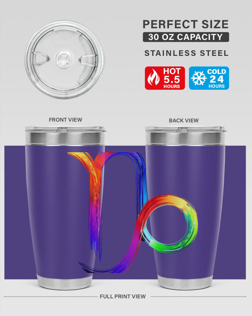 Capricorn 187#- zodiac- Tumbler