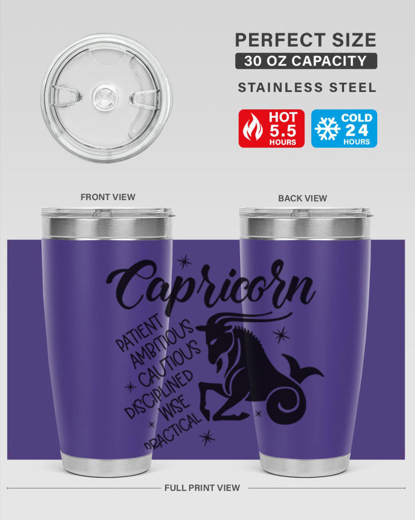 Capricorn 188#- zodiac- Tumbler