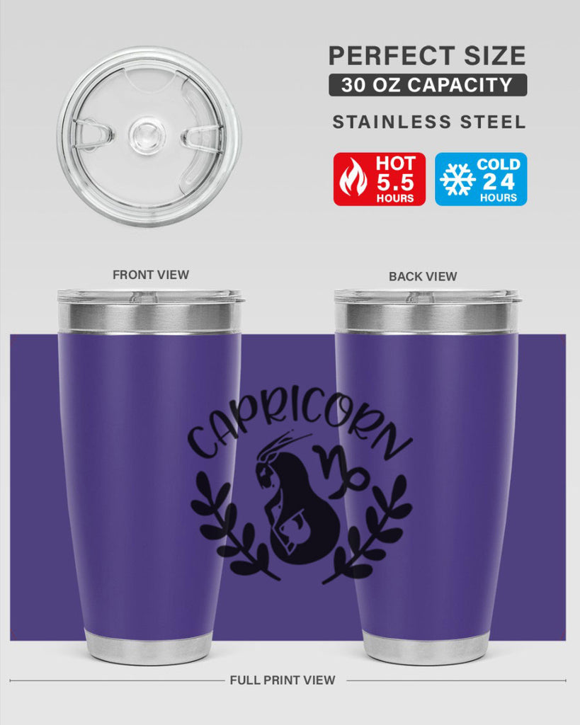 Capricorn 192#- zodiac- Tumbler