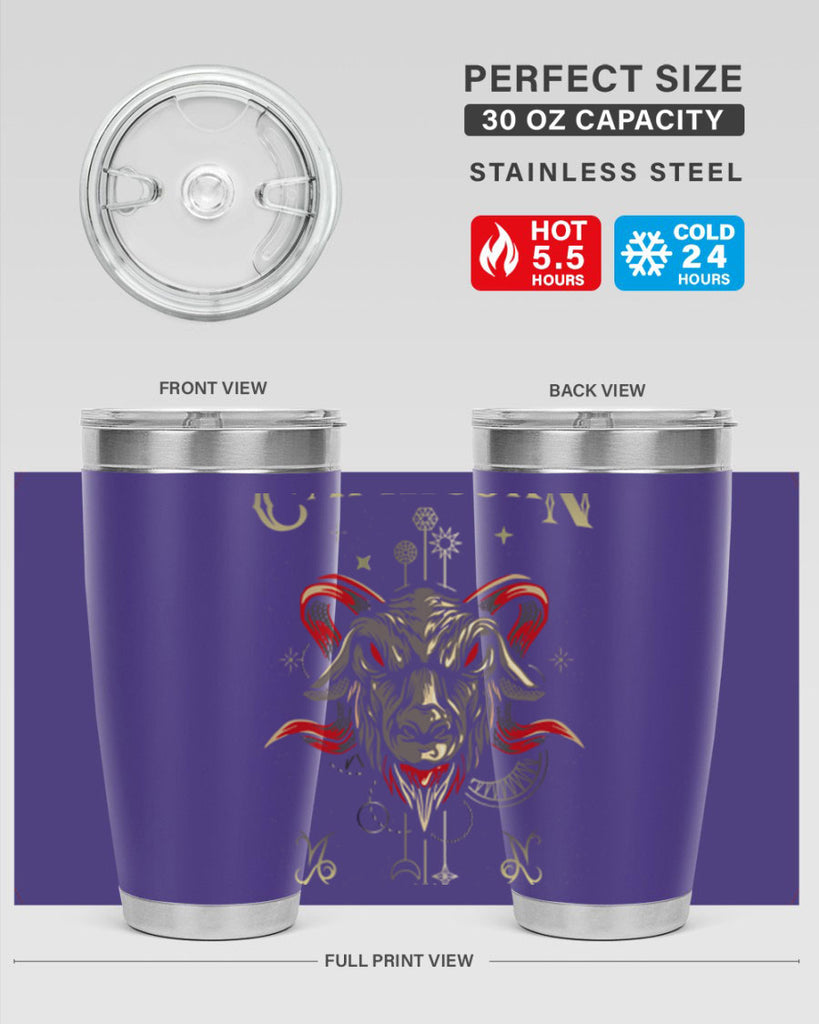 Capricorn 198#- zodiac- Tumbler