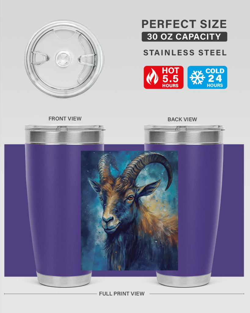 Capricorn 37#- zodiac- Tumbler