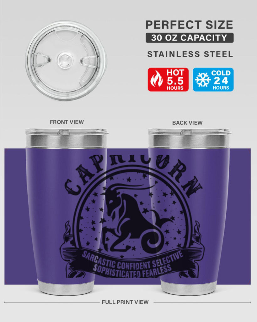Capricorn 38#- zodiac- Tumbler