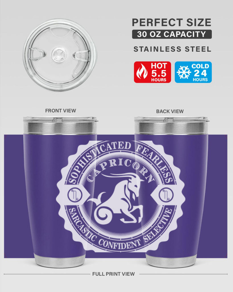 Capricorn 41#- zodiac- Tumbler