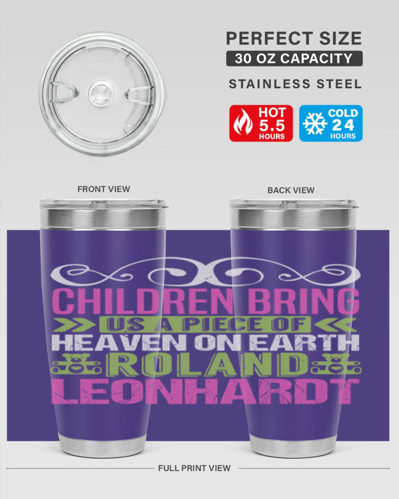 Children bring us a piece of Heaven Style 284#- baby- tumbler