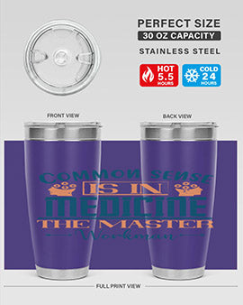 Common sense is in medicine the master workman Style 6#- diabetes- Tumbler