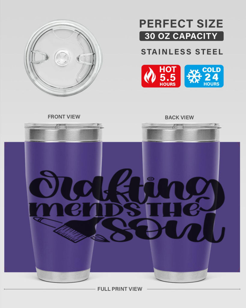 Crafting Mends The Soul 32#- crafting- Tumbler