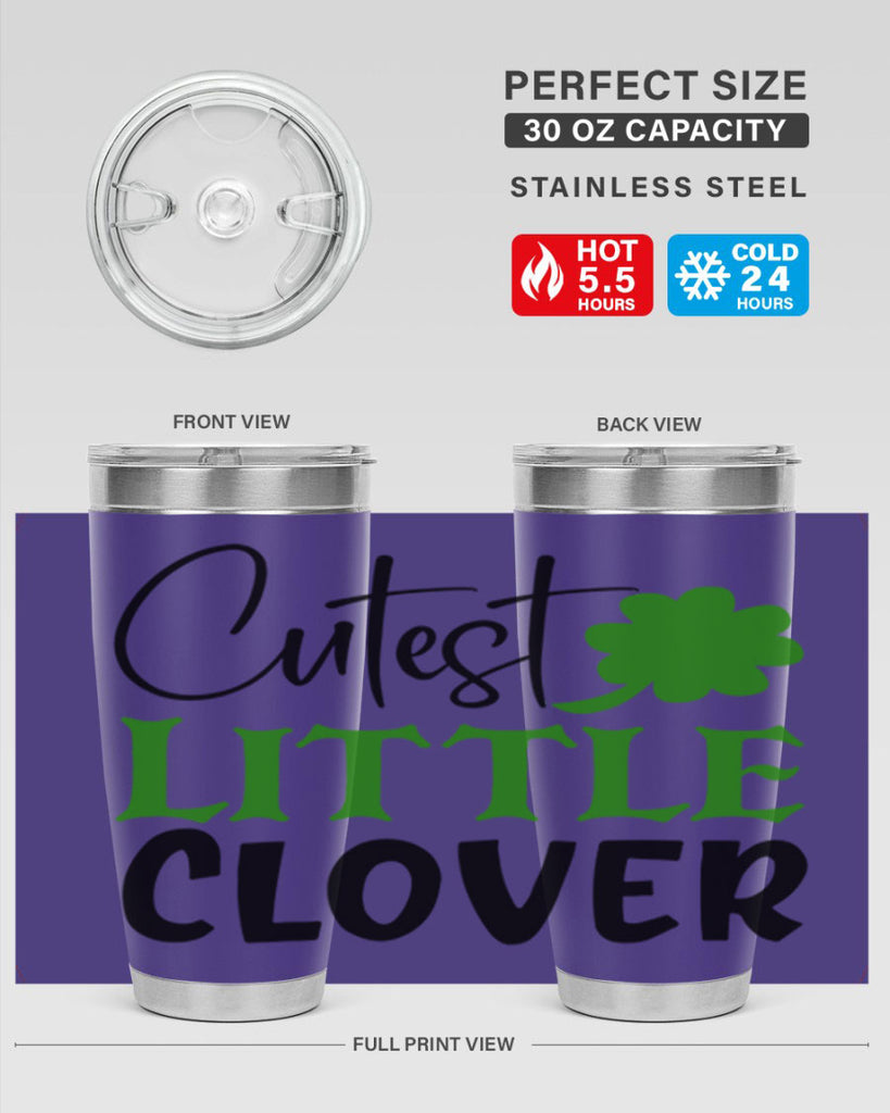 Cutest Little Clover Style 159#- St Patricks Day- Tumbler