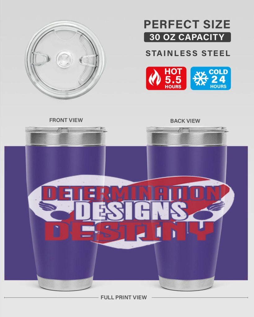 Determination designs Style 17#- Fourt Of July- Tumbler