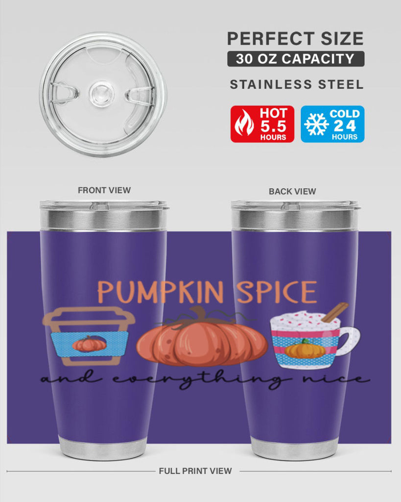 Fall Pumpkin Spice 127#- fall- Tumbler