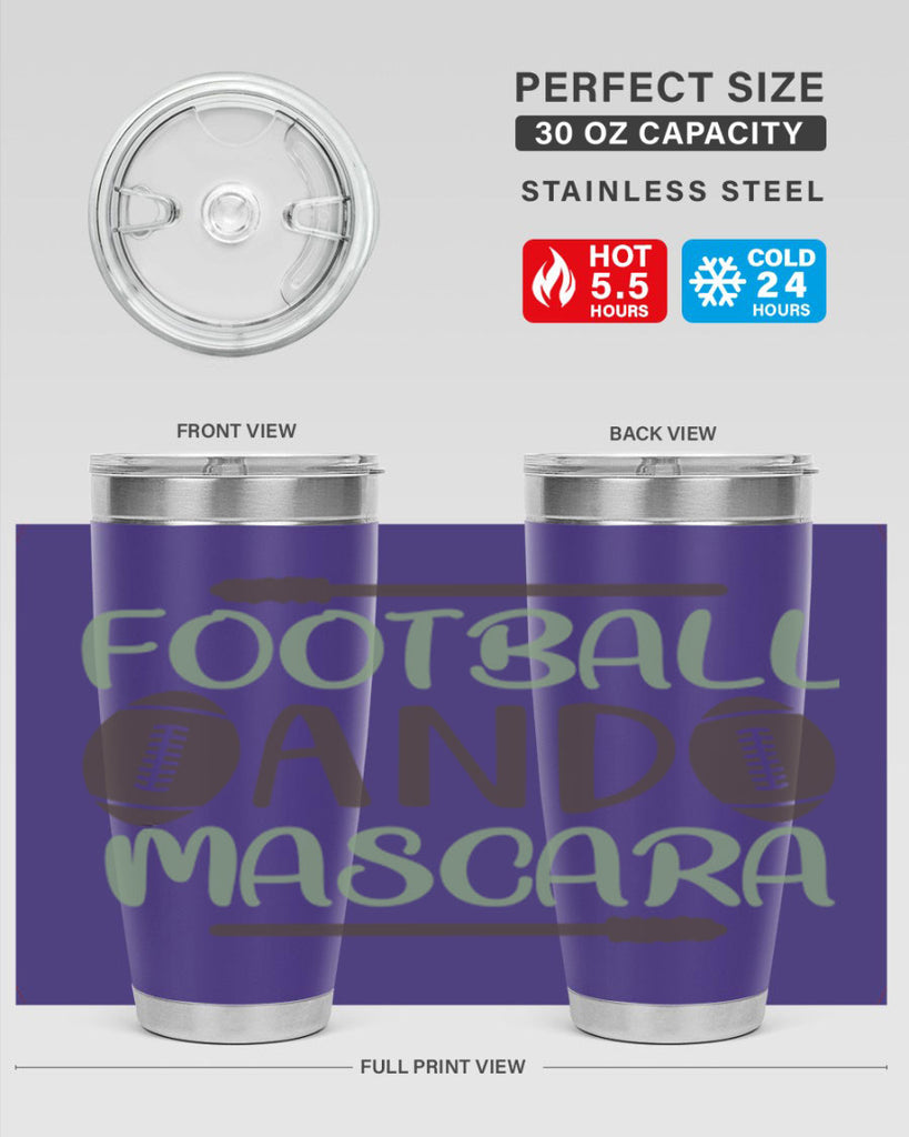 Football and Mascara 90#- fashion- Cotton Tank