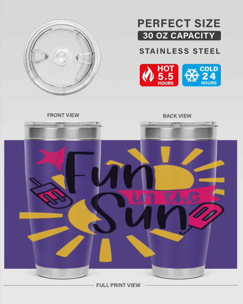 Fun In The Sun Style 45#- summer- Tumbler