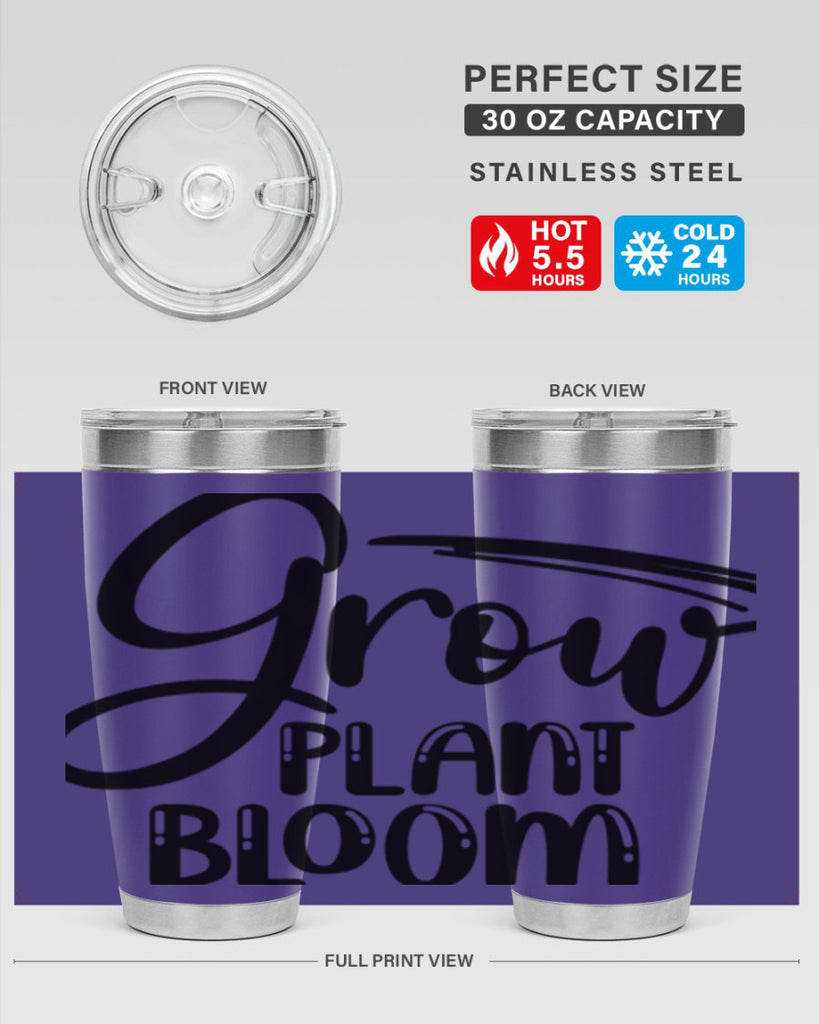 GROW PLANT BLOOM  151#- spring- Tumbler