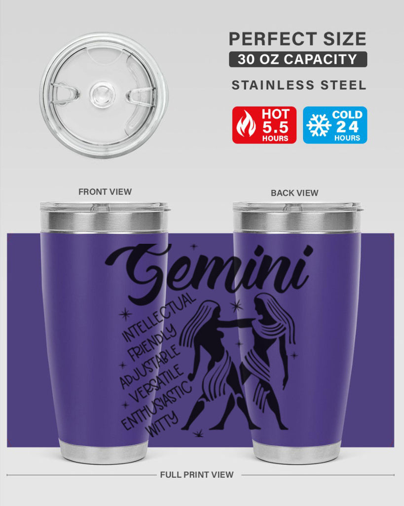 Gemini 223#- zodiac- Tumbler