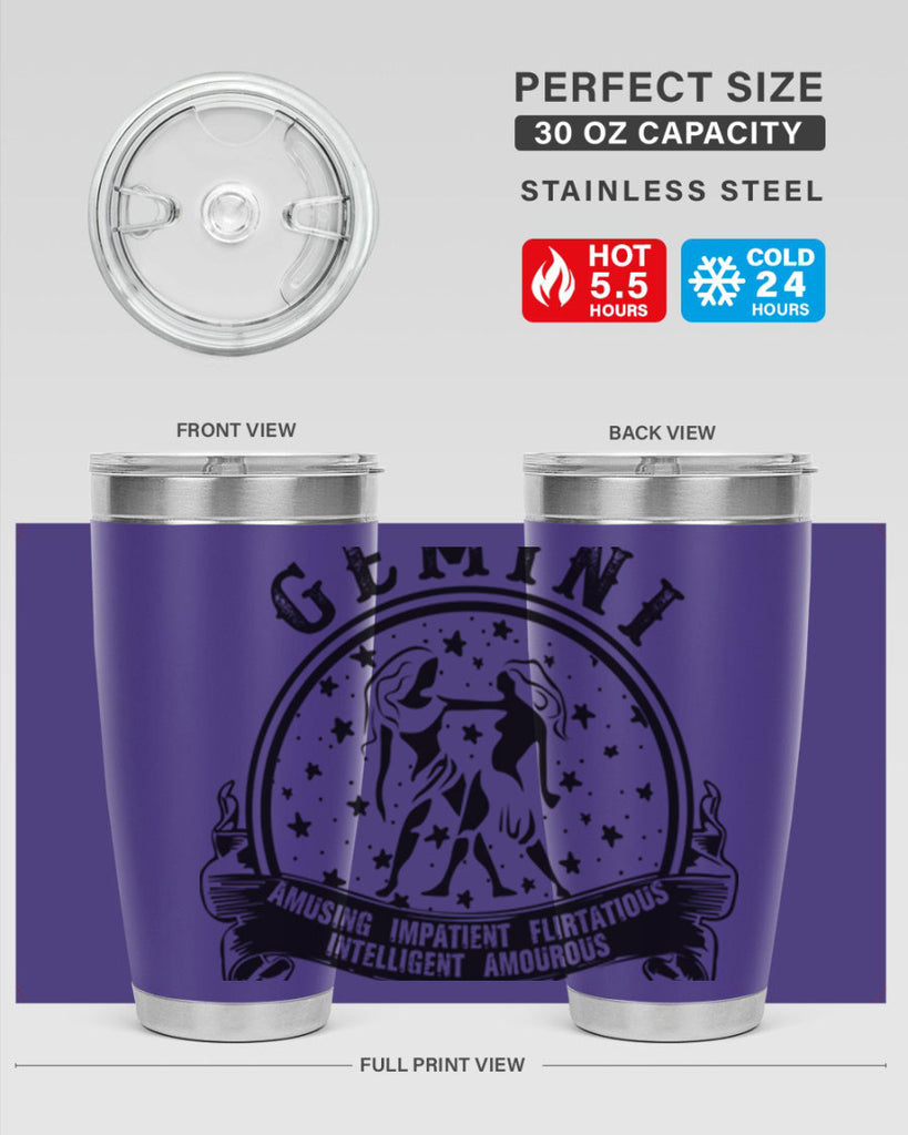 Gemini 9#- zodiac- Tumbler