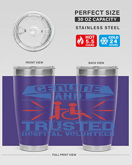 Genuine and Trusted Hospital Volunteer Style 2#- volunteer- Tumbler