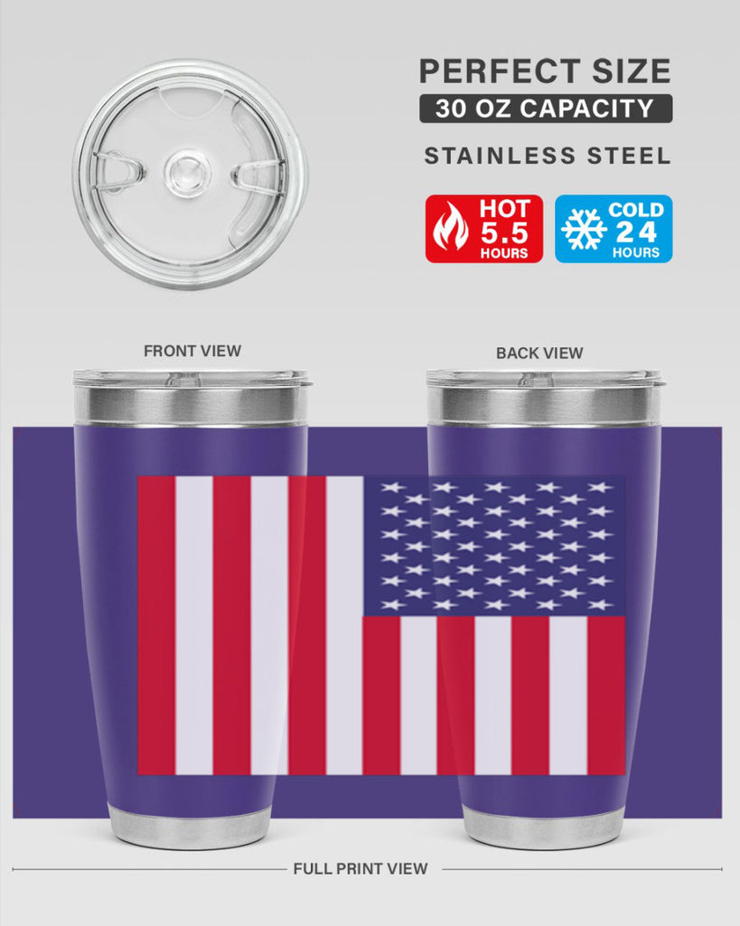 Grunge Flag 53#- Us Flags- Tumbler