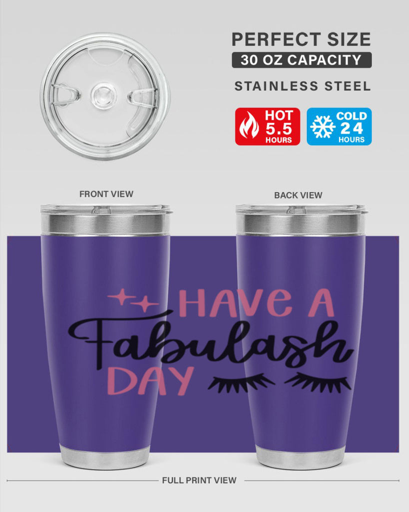 Have Fabulash Day Style 90#- make up- Tumbler
