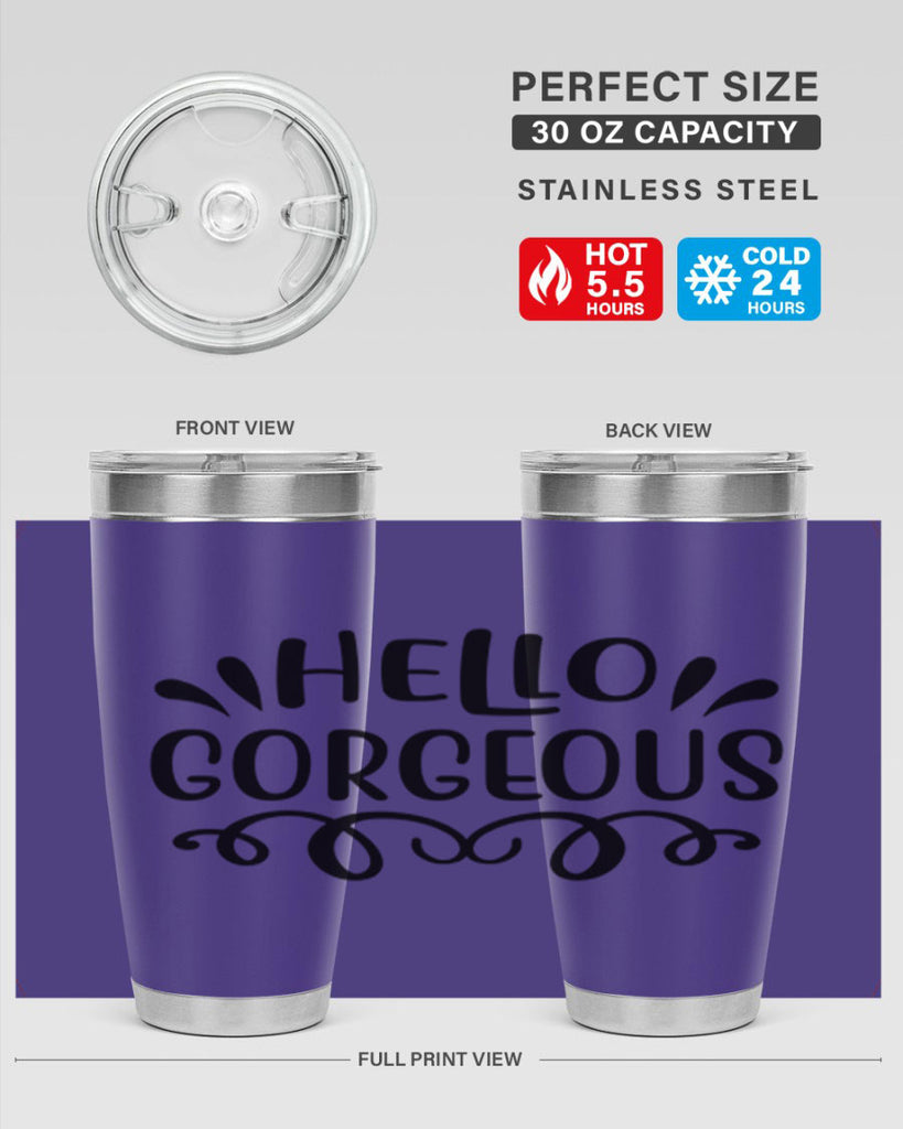Hello Gorgeous 101#- fashion- Cotton Tank