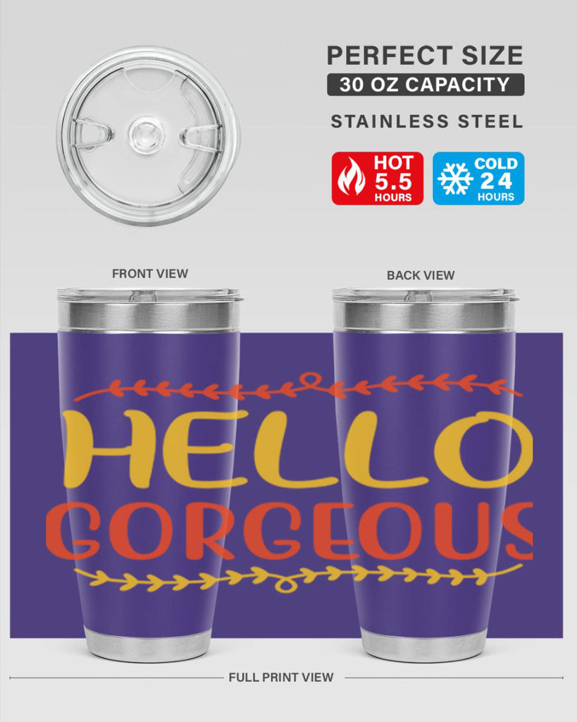 Hello Gorgeous 102#- fashion- Cotton Tank
