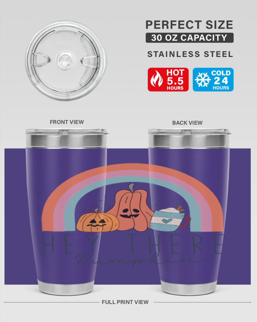 Hey There Pumpkin 309#- fall- Tumbler
