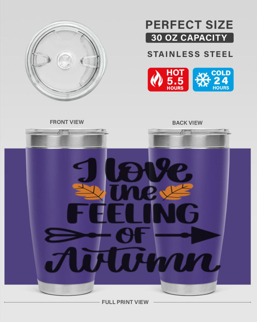I Love The Feeling Of Autumn 499#- fall- Tumbler