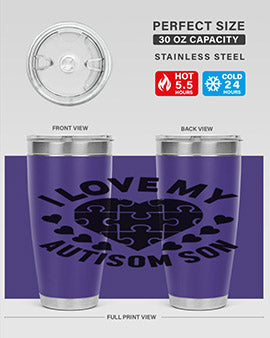 I love my Style 45#- autism- Tumbler