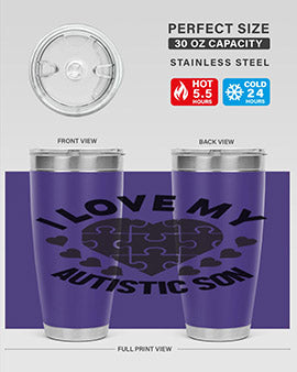 I love my Style 46#- autism- Tumbler