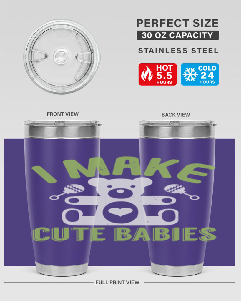I make cute babies Style 218#- baby- tumbler