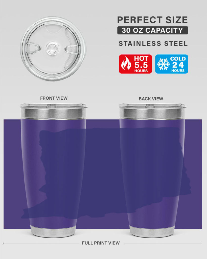 Indiana 37#- stateflags- Tumbler