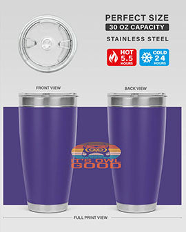 Its Owl Good Retro Owl A TurtleRabbit 10#- owl- Tumblers