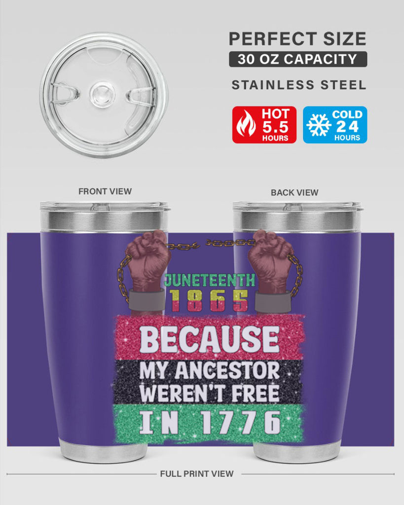 Juneteenth 1865 Ancestor 4#- Juneteenth- tumbler