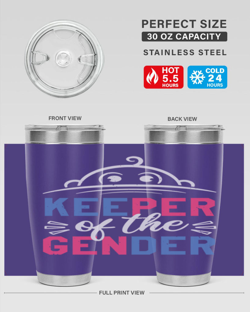 Keeper of the gender Style 31#- baby shower- tumbler