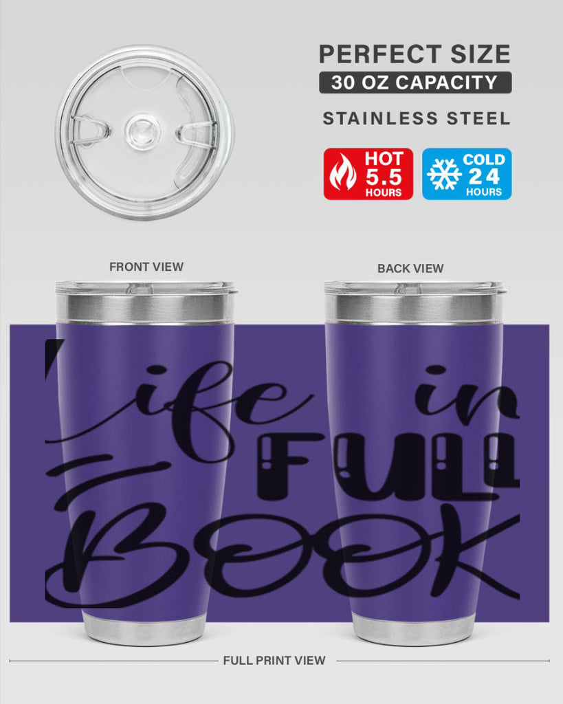LIFE in FULL BOOK  300#- spring- Tumbler