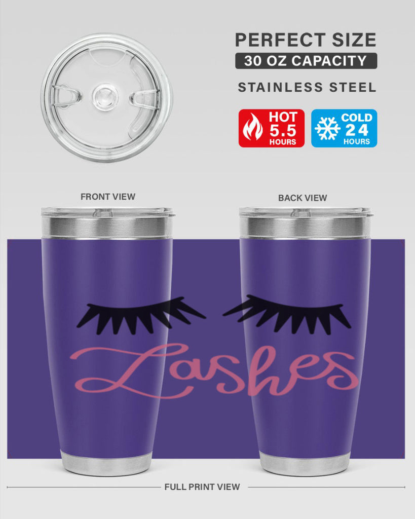 Lashes Style 69#- make up- Tumbler