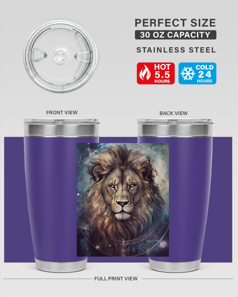Leo 58#- zodiac- Tumbler
