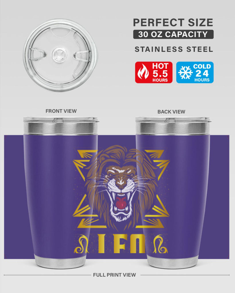 LeoSign 295#- zodiac- Tumbler