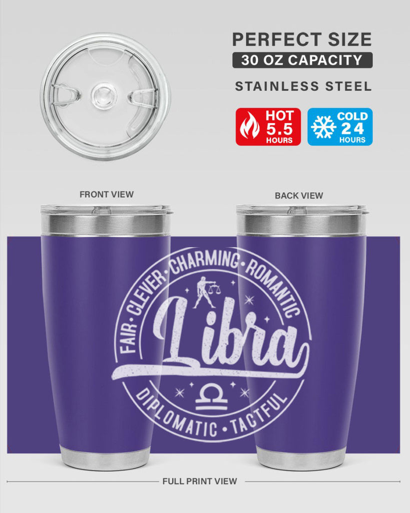 Libra 324#- zodiac- Tumbler